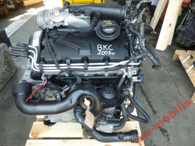 Двигатель VW Passat Touran Golf V 1.9 TDI 05г. BXE BKC