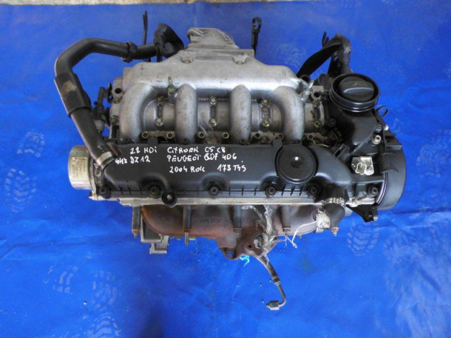 Двигатель 2.2HDI 4HX 10DZ12 CITROEN C5 C8 406 607 807