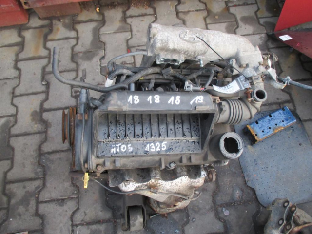 Hyundai Atos двигатель в сборе G4HC kompresja