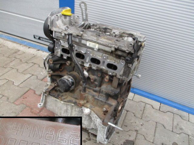 Двигатель RENAULT CLIO III GT 1.6 16V K4M N862
