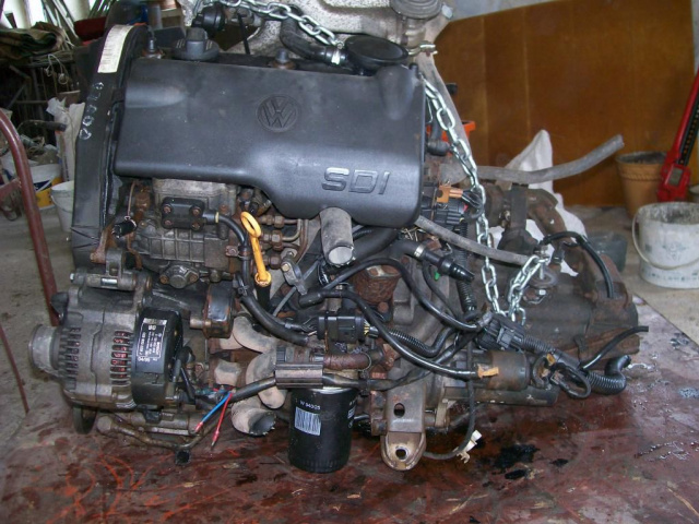 Двигатель 1.9 SDI 1, 9 VW Caddy Seat Inca в сборе