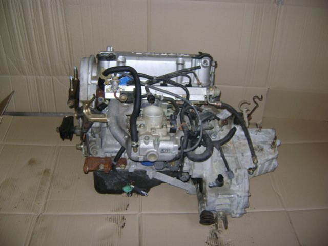 HONDA LOGO 96-01 1.3 двигатель бензин голый без навесного оборудования