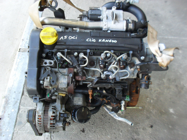 RENAULT CLIO II 1.5 DCI K9K двигатель в сборе KONIN