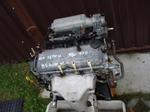 Двигатель kia sephia 1.5 b 1995r B5 317867