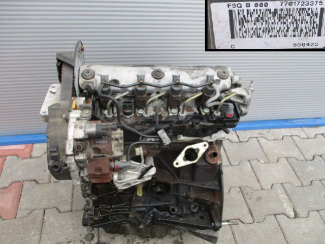 Двигатель RENAULT SCENIC II 1.9 DCI 120KM F9Q B 800
