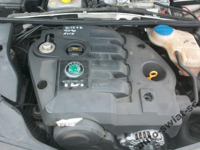 Двигатель SKODA SUPERB 1.9 TDI AWX VW AUDI
