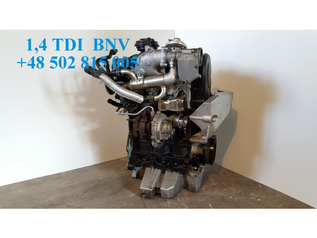 Двигатель 1, 4 TDI BNV VW POLO 9N в сборе