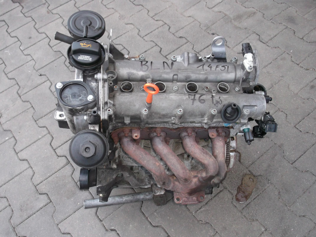 Двигатель BLN VW TOURAN 1.4 FSI 76 тыс KM -WYSYLKA-