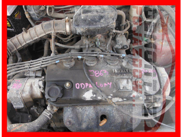 5881 двигатель HONDA CIVIC 1.5 16V D15B2 FILM QQQ