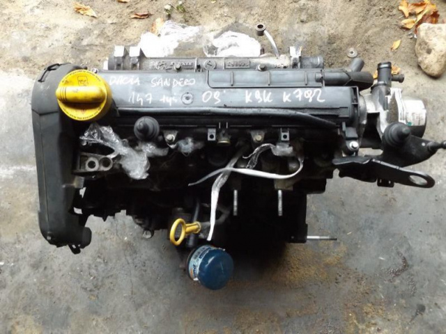 Двигатель без навесного оборудования DACIA SANDERO 1.5 DCI K9K K792