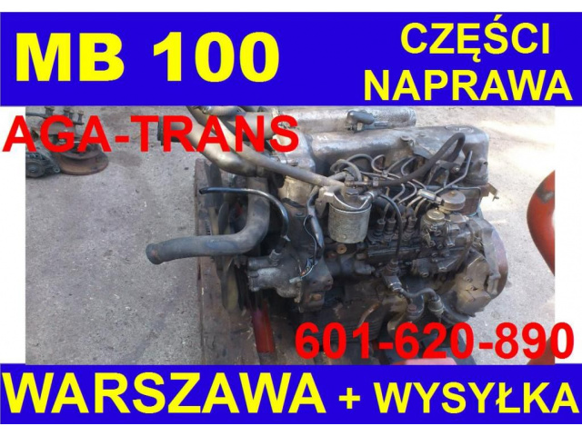MERCEDES MB 100 207-407 UAZ двигатель 2, 4 BUS