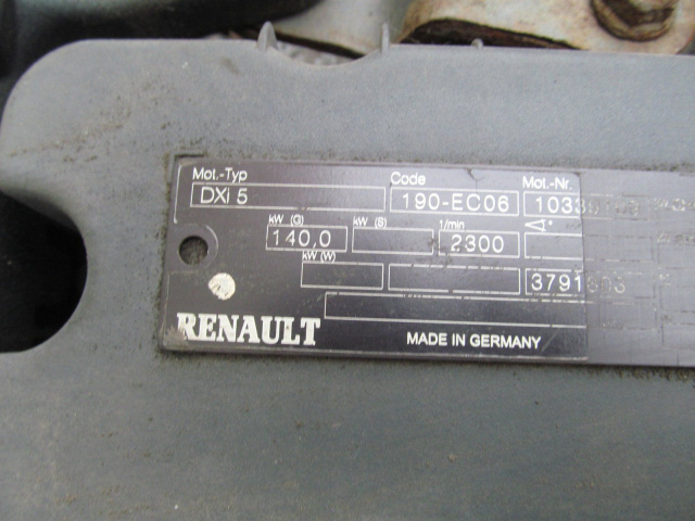Двигатель в сборе. 4.8 160 190 DXi Renault Midlum II 2007