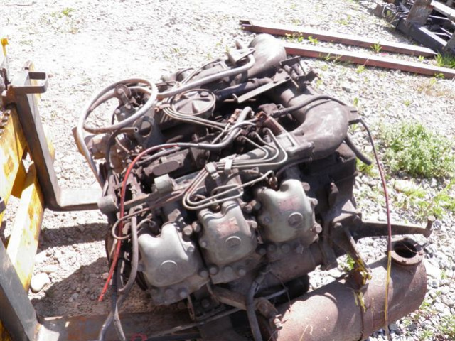Двигатель MERCEDES V6 SK OM 401 1619 1919 1719 SETRA