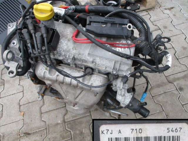 Двигатель DACIA SANDERO 1.4 MPI K7J A710 в сборе