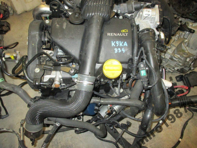 Двигатель в сборе RENAULT NISSAN DACIA 1.5 DCI K9K 834