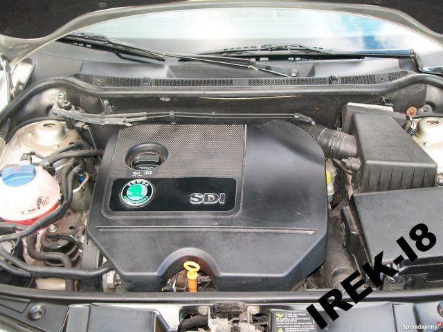 SEAT LEON 1.9 SDI 2003 R двигатель AGP/AQM