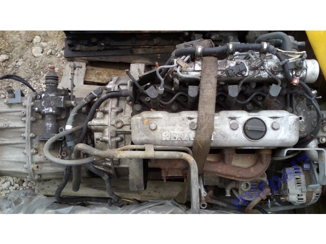 Двигатель RENAULT MIDLUM 180 DCI в сборе EATON