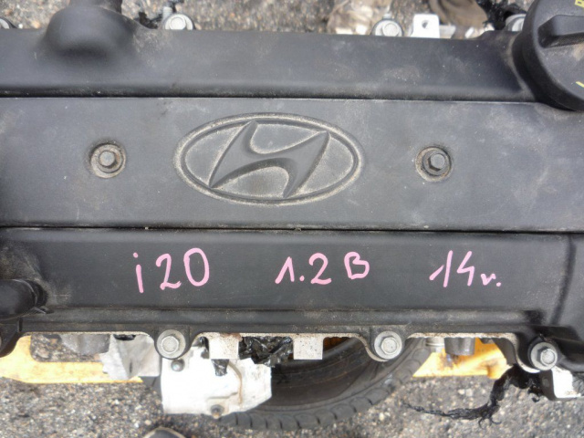 Двигатель 1.2 G4LA HYUNDAI I20 ПОСЛЕ РЕСТАЙЛА 2012- 2014
