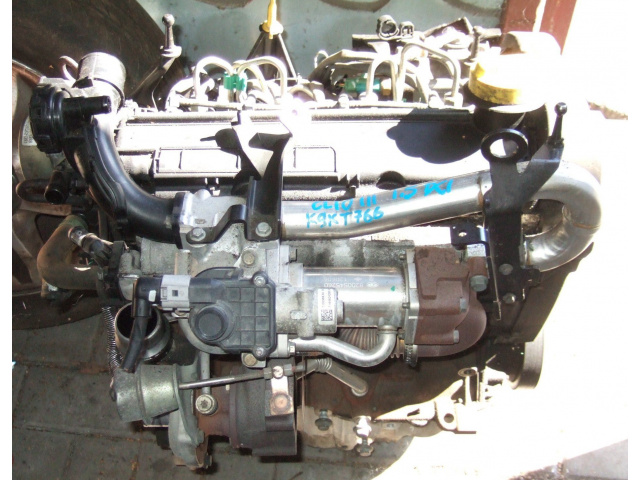 Двигатель 1.5 DCI K9K T766 RENAULT CLIO III MODUS