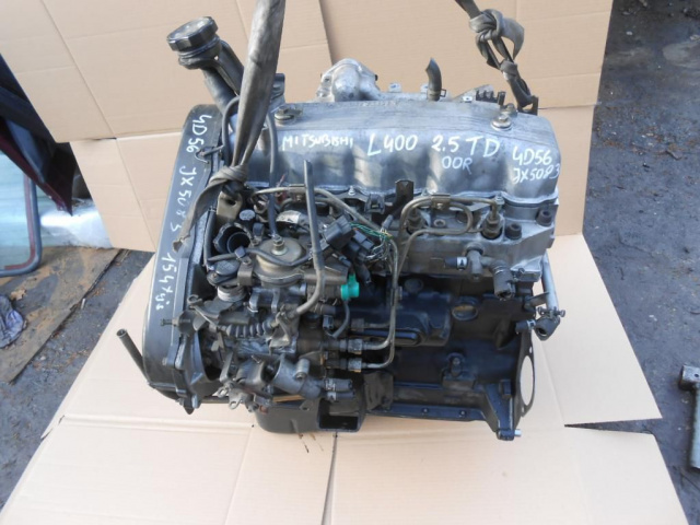 Двигатель MITSUBISHI L400 2, 5 TD 00г. 4D56