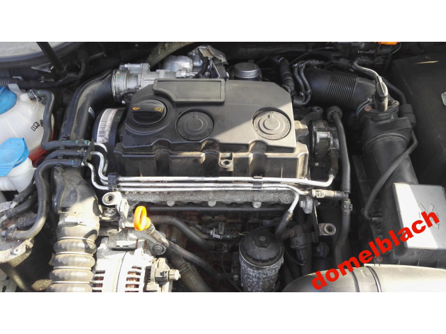 VW GOLF V TOURAN двигатель 1.9 TDI BLS в сборе 90TK