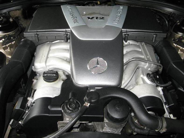 Mercedes w220 s600 6.0 s 600 v12 двигатель в сборе