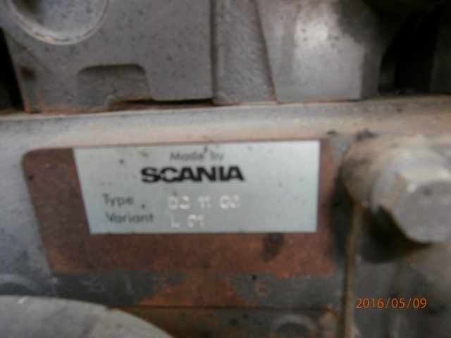 Двигатель kom. Scania DC1103 340 - 380 KM 12000 + Vat