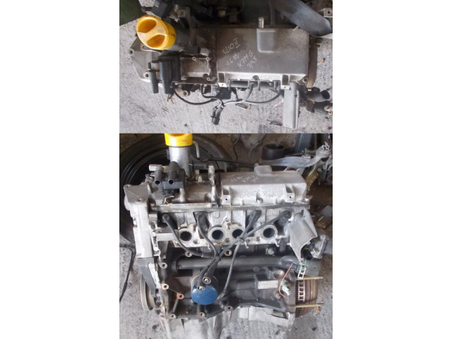 RENAULT CLIO II 1.6 8V двигатель голый без навесного оборудования K7MG745