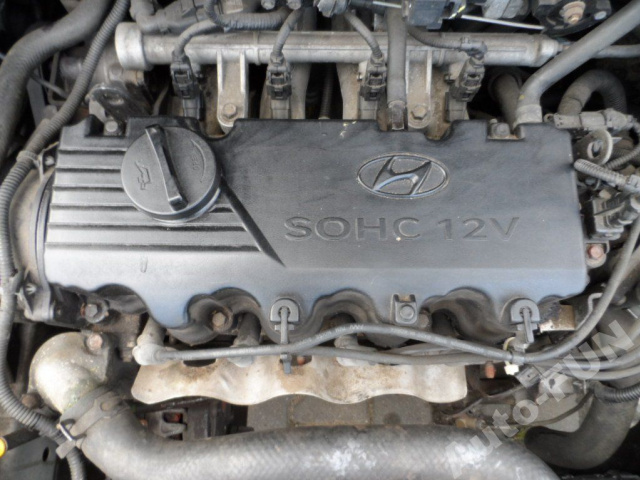 Hyundai Getz 02-05 1.3 12V SOHC двигатель голый