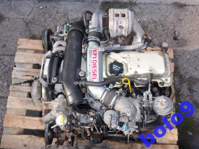 Двигатель Toyota 4 Runner Hilux 2.4 TD в сборе 2L