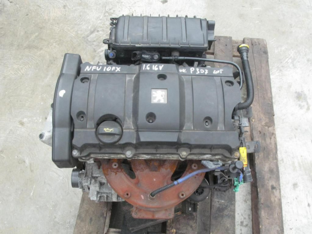 Двигатель PEUGEOT 307 206 CC 1.6 16V NFU