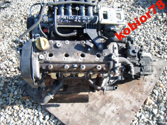 Fiat idea двигатель + коробка передач навесное оборудование 1.4 16v 06г.