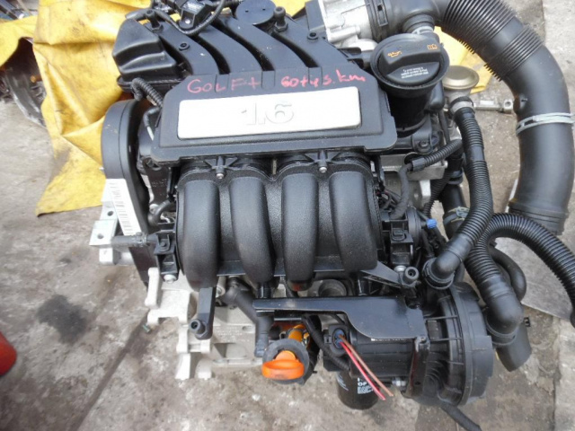 Двигатель VW Golf V plus 1.6b 62000km 08г. голый BSE