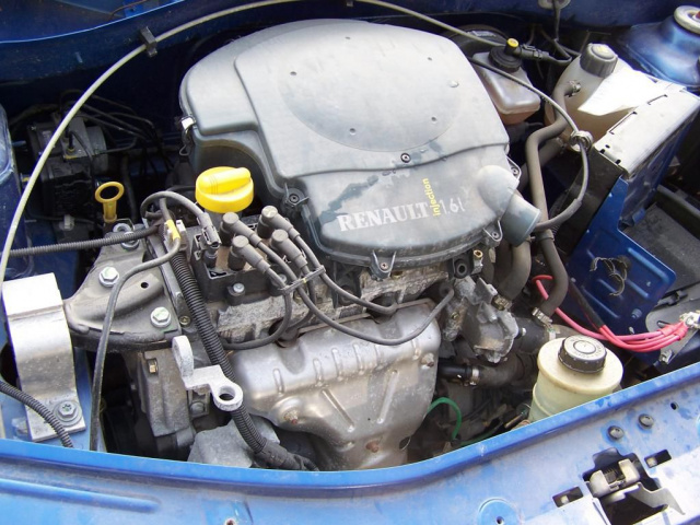 Двигатель RENAULT 1.6 8V DACIA LOGAN SANDERO 16000KM