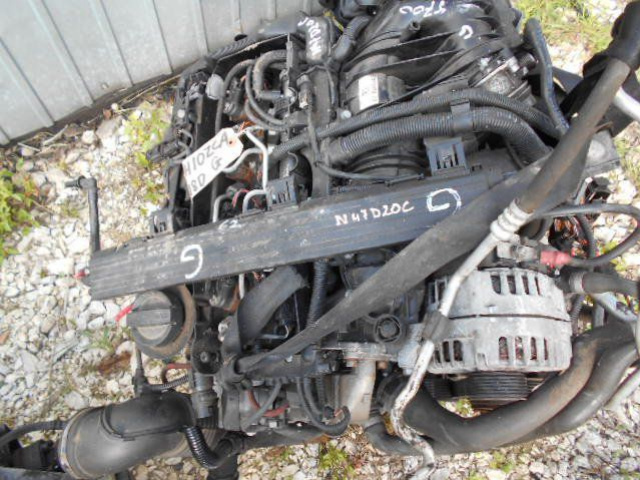 Двигатель BMW E60 E90 E91 E87 N47D20C 2.0D 2010г.