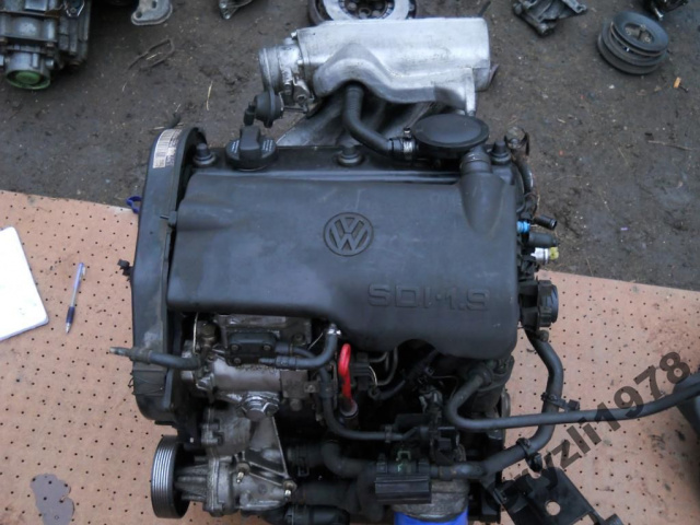 Двигатель VW CADDY SEAT INCA 1, 9 SDI 163TYS. Z насос