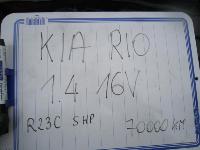 KIA RIO II 1.4 16V двигатель голый без навесного оборудования