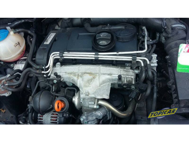 Двигатель голый BKD VW SEAT гарантия Отличное состояние LEON GOLF V