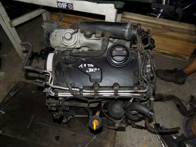 VW AUDI 1.9 TDI BXF двигатель в сборе без навесного оборудования