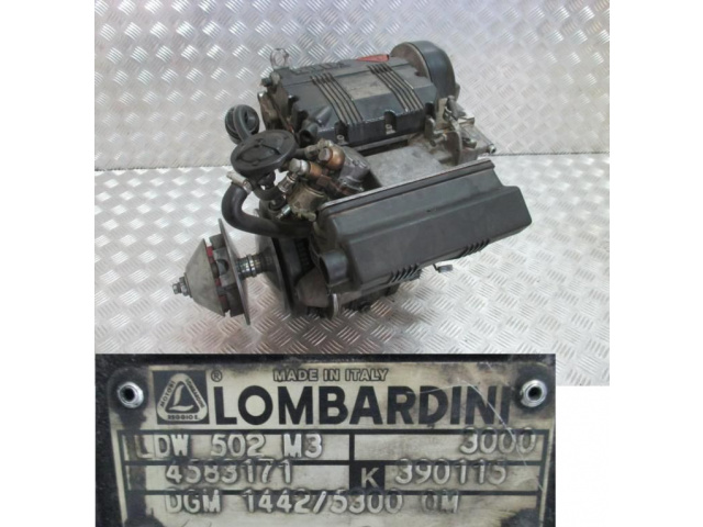 Двигатель LOMBARDINI LDW 502 M3 MICROCAR TASSO BINGO