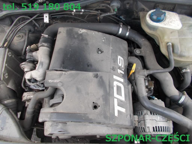 Двигатель в сборе 1Z AUDI A4 VW PASSAT B5 1.9TDI 90