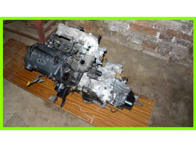 HYUNDAI ATOS PRIME 02 двигатель + коробка передач 1.0 12V в сборе
