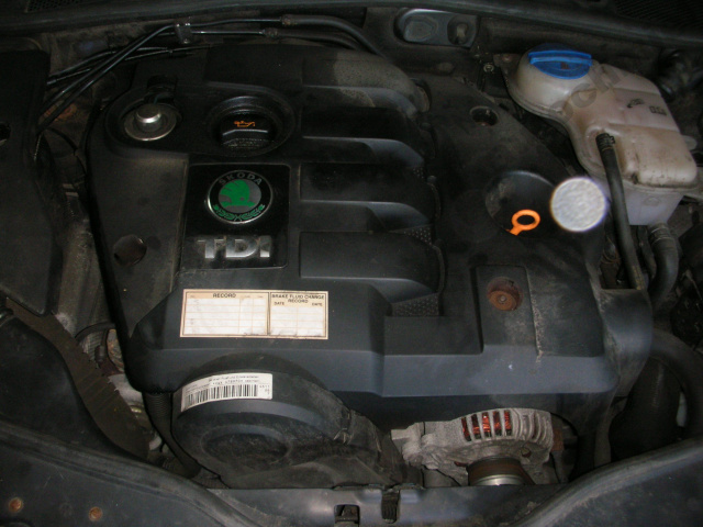Двигатель AWX 1.9 TDI SKODA SUPERB VW AUDI 130 KM