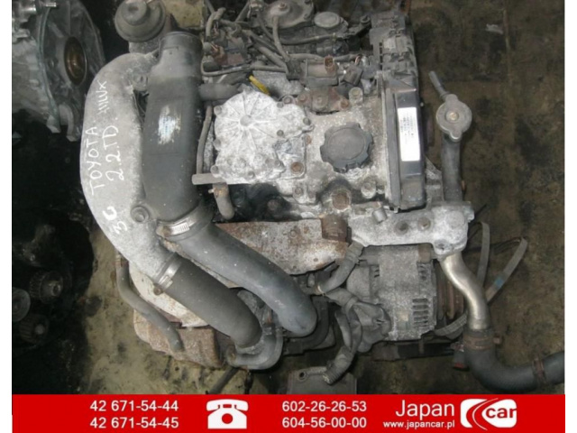 Двигатель TOYOTA PICNIC 96-00 2.2 TD 3C