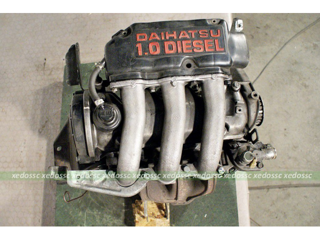 Двигатель DAIHATSU CHARADE G100 1991 1.0 CL11 37KM FV