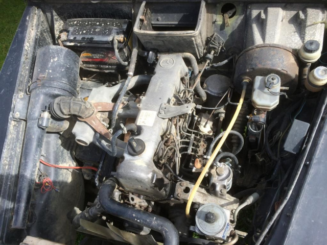 Двигатель ZE коробка передач MERCEDES G W460 123 300GD