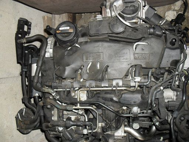 Двигатель VW SKODA PASSAT TOURAN 2.0TDI CBA в сборе