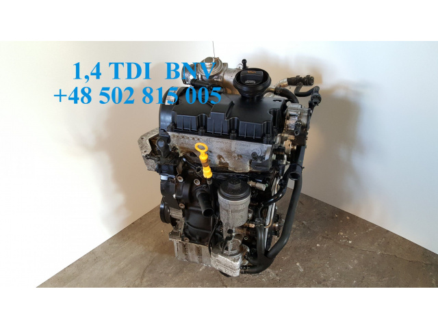 Двигатель 1, 4 TDI BNV VW POLO 9N в сборе