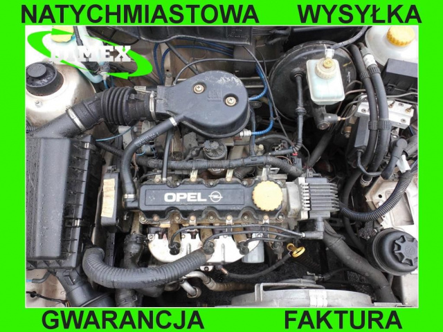 Двигатель в сборе Opel Astra F 1.6 80.000km X16SZR