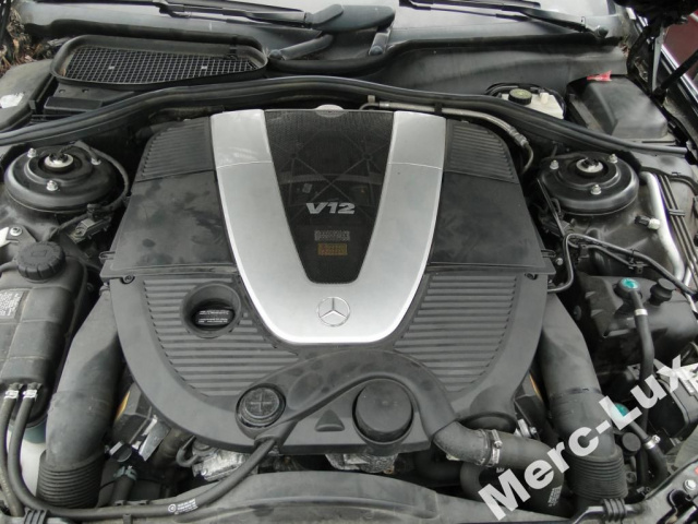MERCEDES W220 двигатель S600 BITURBO M275 275950 AMG